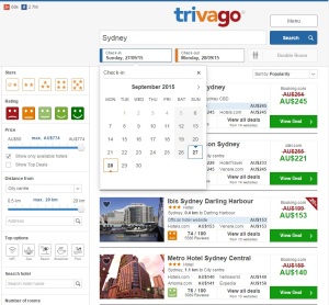 Trivago Product offering 2
